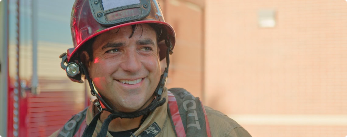 Captain Andrew Leith of the Shoreline Fire Department